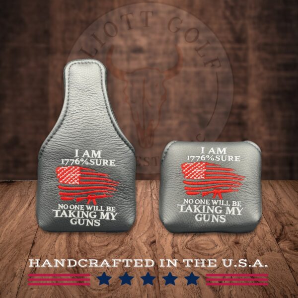 I Am Sure Mallet Putter Cover