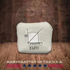 FAFO Mallet Putter Cover
